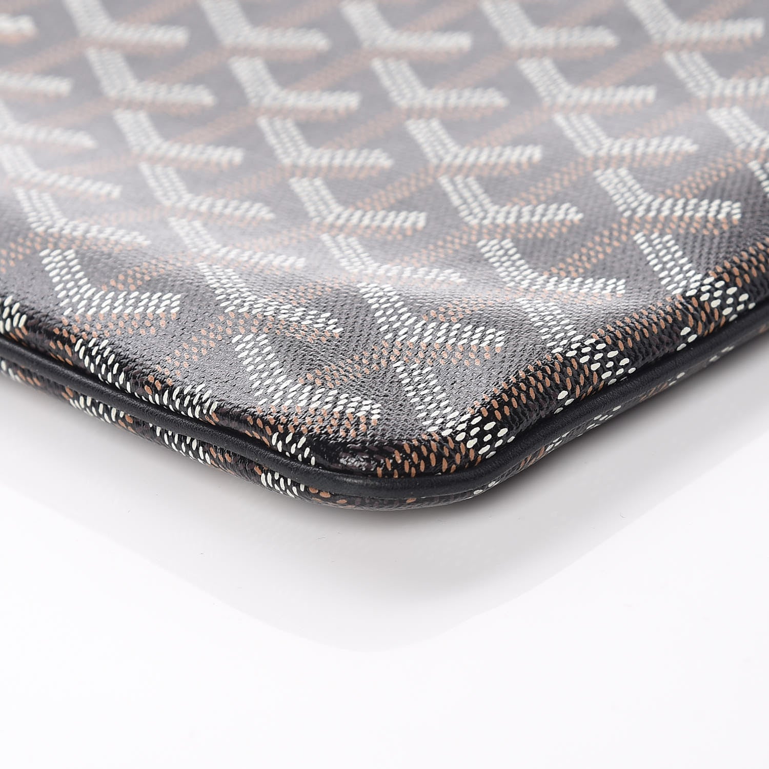 Goyard Goyardine Senat Pochette MM Black 8 of 9