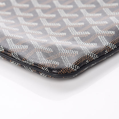 Goyard Goyardine Senat Pochette MM Black 8 of 9