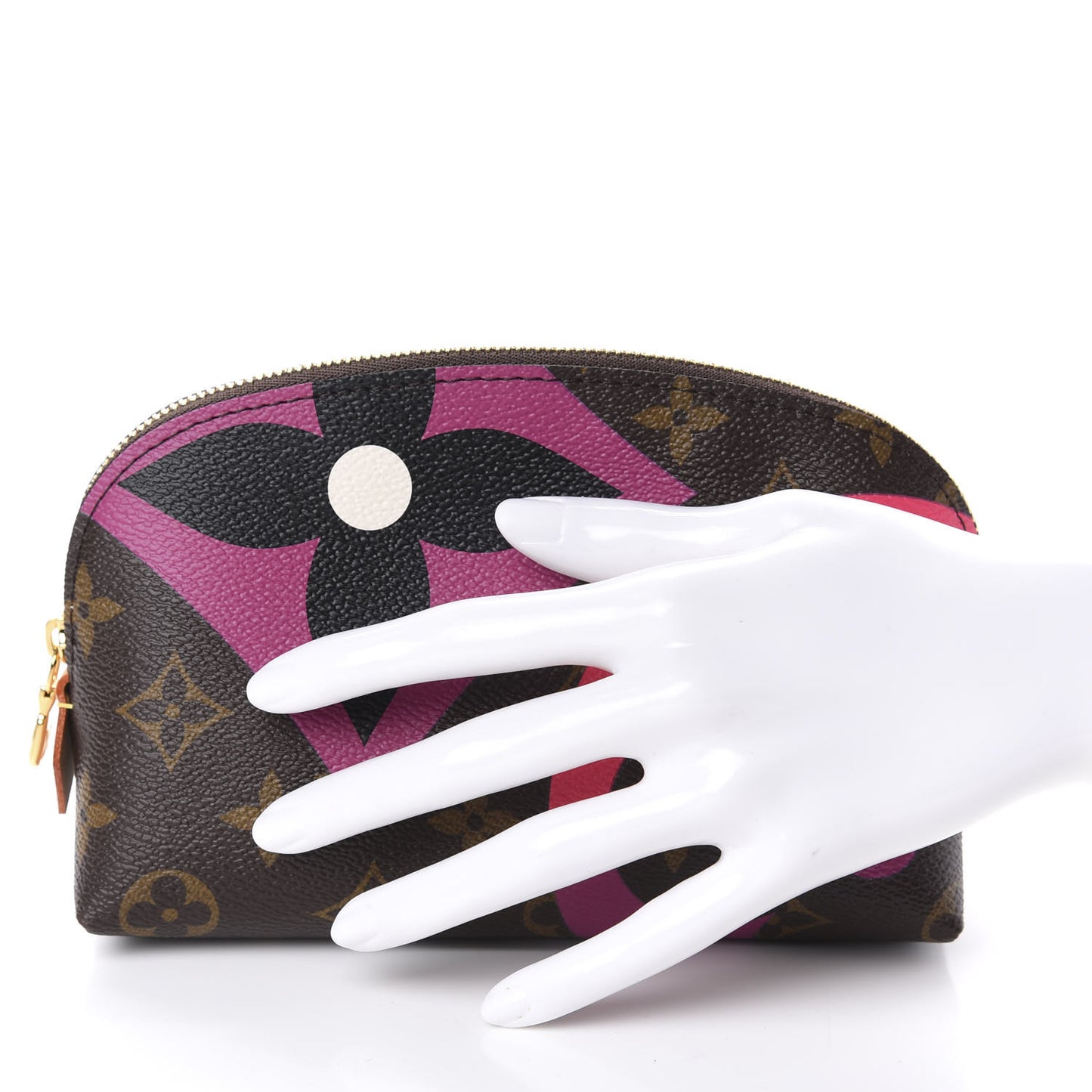 Monogram Game On Cosmetic Pouch