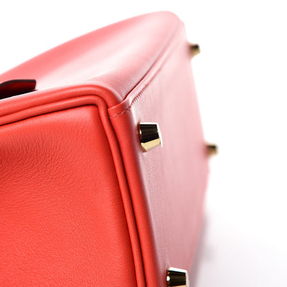 Hermes Swift Kelly Retourne 25 Rouge Tomate 7 of 36