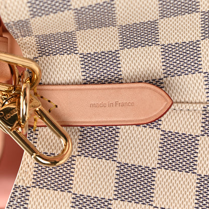 Louis Vuitton Damier Azur Braided Neonoe MM Peach Cream 7 of 12