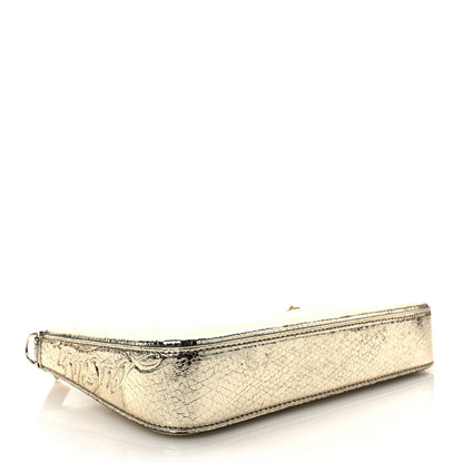 Christian Louboutin Specchio Star Loubila Chain Clutch Platine 4 of 10