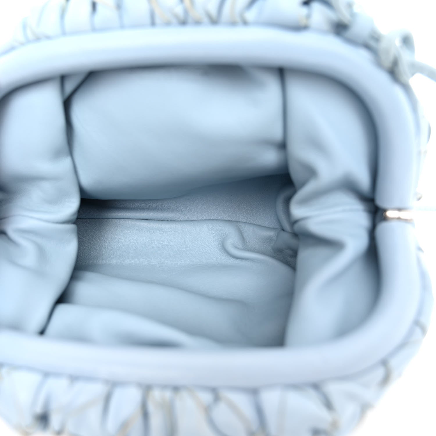 Bottega Veneta Nappa Intrecciato The Mini Pouch Ice 5 of 9