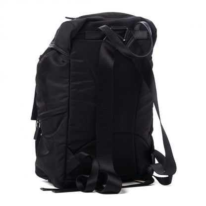 Prada Tessuto Nylon Montagna Double Buckle Backpack Black 3 of 8
