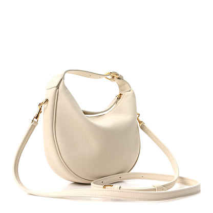 Celine Supple Grained Calfskin Teen Lulu Shoulder Bag Rice 3 of 11