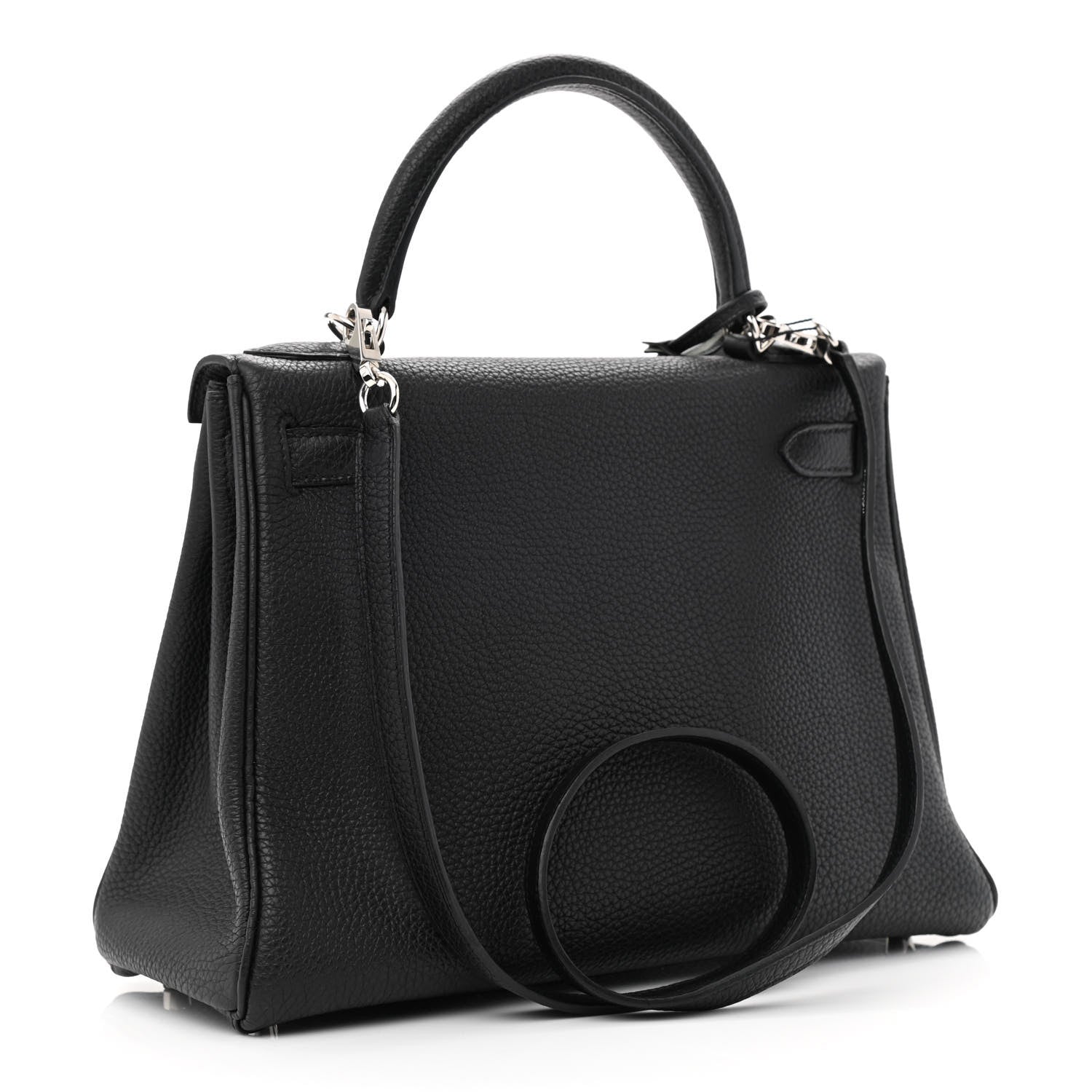 Hermes Togo Kelly Retourne 28 Black 3 of 12