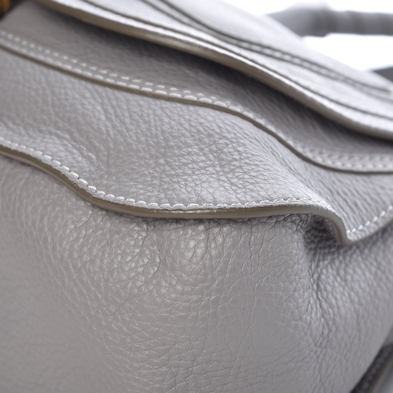 Chloe Calfskin Medium Marcie Satchel Cashmere Grey 13 of 20