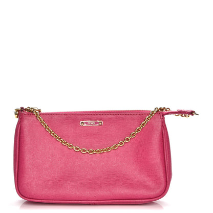 Fendi Vitello Elite Pochette Ciclamino 1 of 9