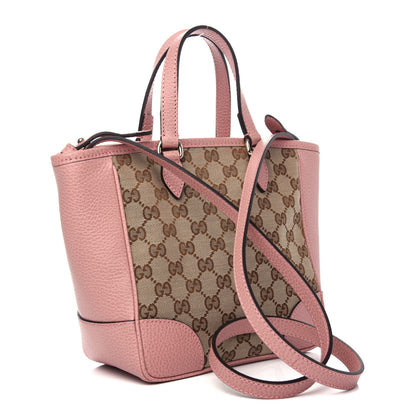 Gucci Monogram Small Bree Tote Beige Soft Pink 3 of 10