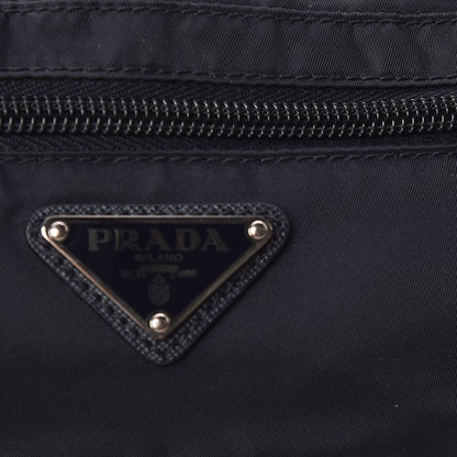 Prada Tessuto Nylon Saffiano Belt Bag Blue 7 of 9