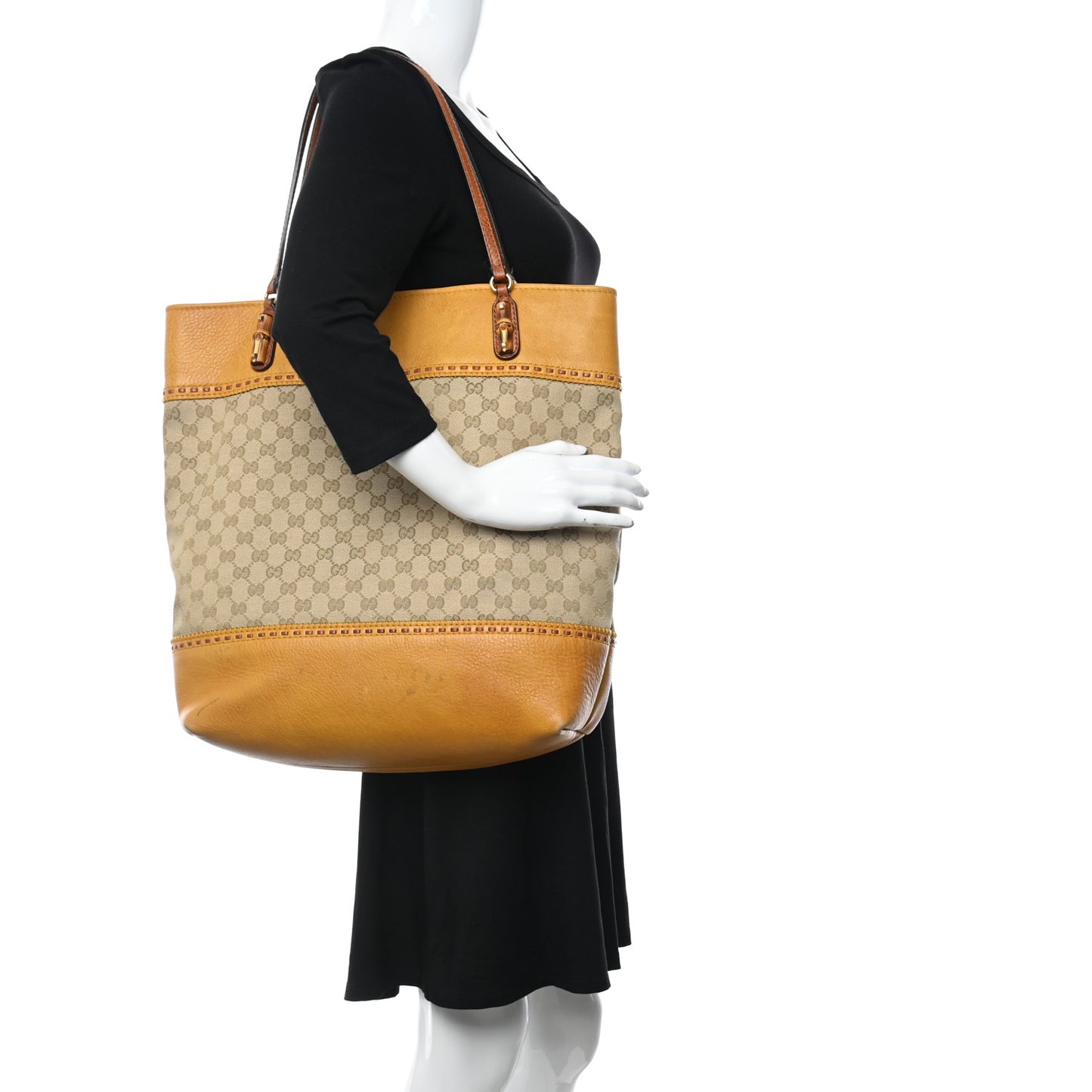 Monogram Laidback Crafty Tote Yellow