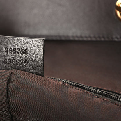 Gucci Monogram Denim Large Tote Brown 6 of 9