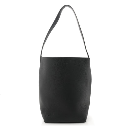 The Row Grained Calfskin Medium N/S Park Tote Black 1 of 11