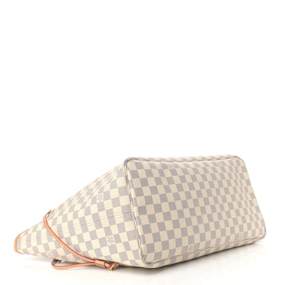 Louis Vuitton Damier Azur Neo Neverfull GM Rose Ballerine 5 of 9