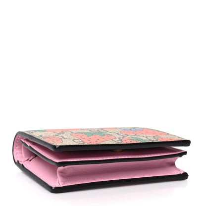 Gucci GG Supreme Monogram Strawberry Card Case 4 of 12