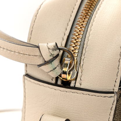 Gucci GG Supreme Monogram Small Horsebit 1955 Shoulder Bag Beige Mystic White 12 of 12