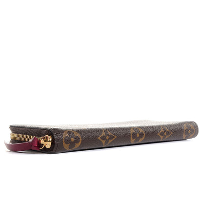 Louis Vuitton Monogram Clemence Wallet Fuchsia 4 of 7