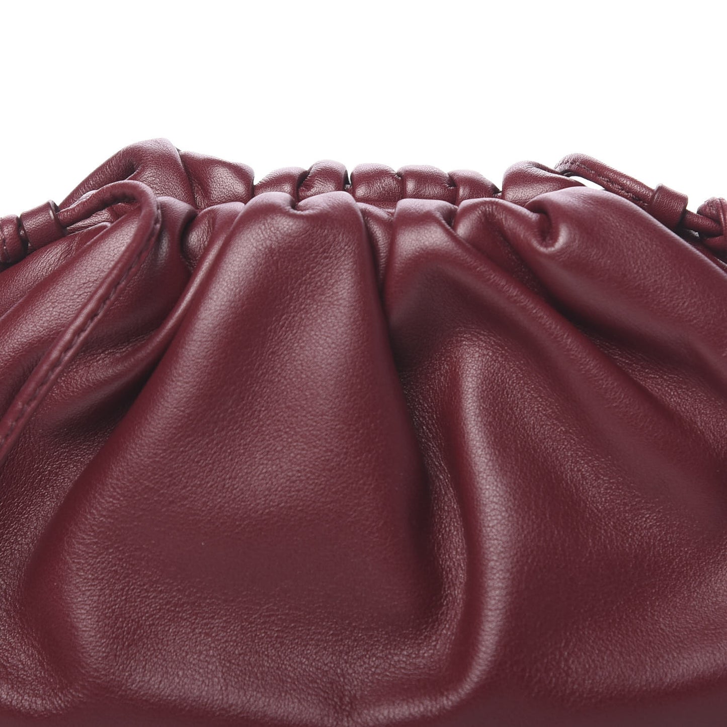 Butter Calfskin The Mini Pouch Bordeaux