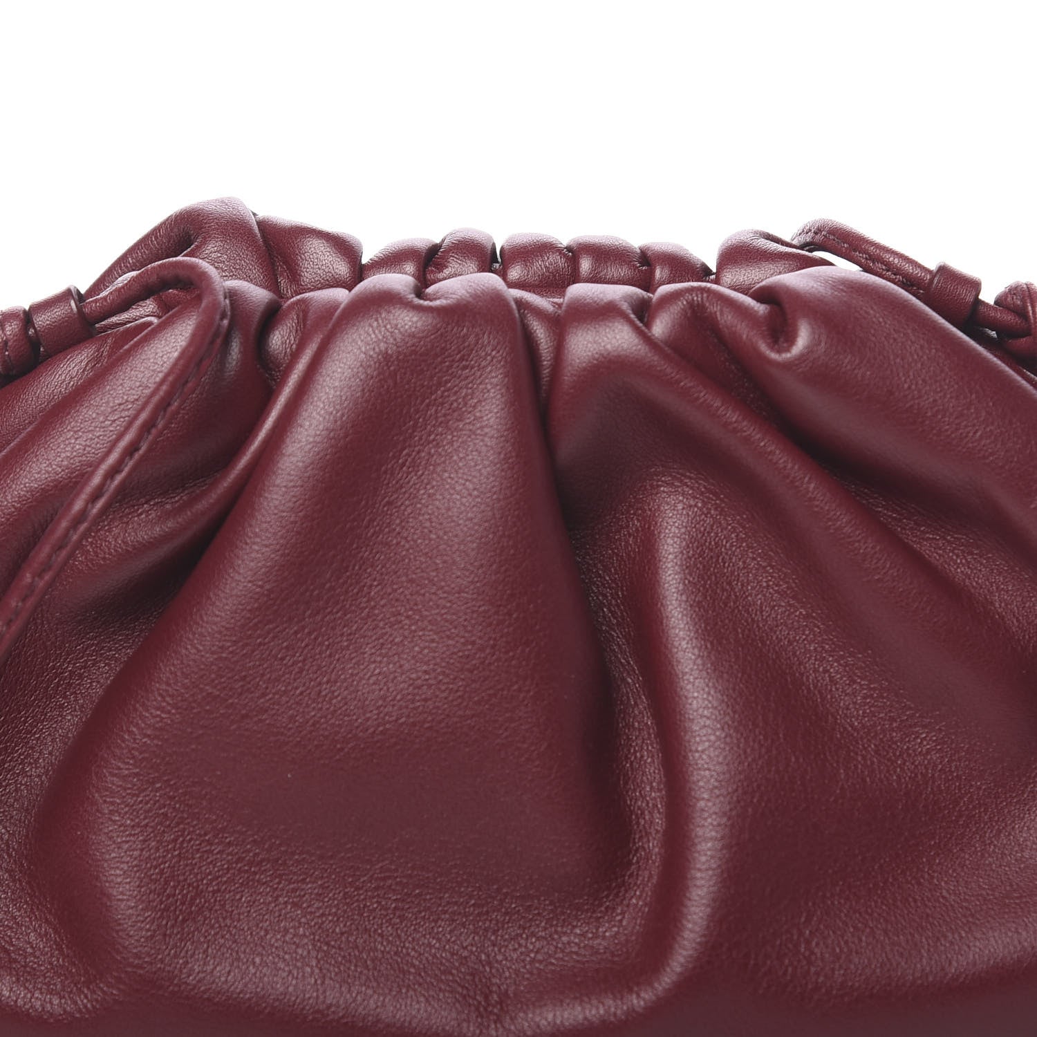 Bottega Veneta Butter Calfskin The Mini Pouch Bordeaux 9 of 9