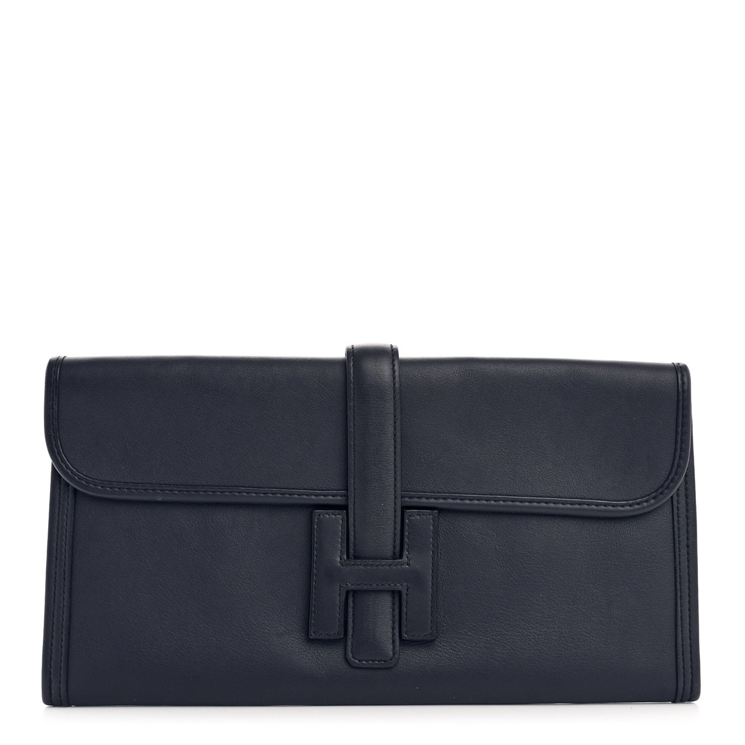 Hermes Swift Jige Elan 29 Clutch Bleu Indigo 1 of 8