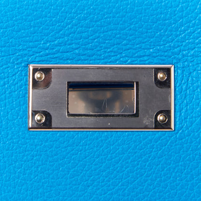 Hermes Evercolor Kelly Retourne 28 Bleu Frida 26 of 35