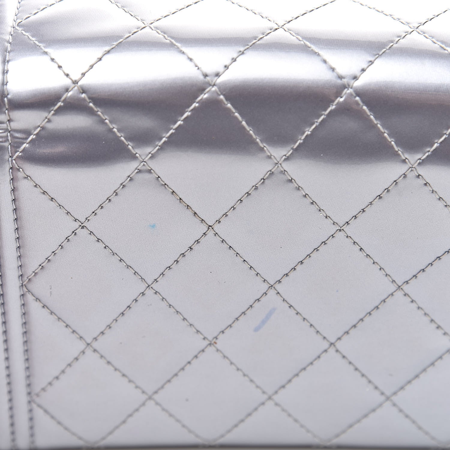 Chanel Patent Quilted Medium Boy Flap Wallet Purple 11 of 15