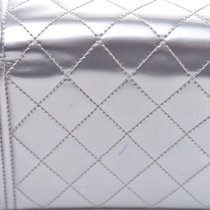 Chanel Patent Quilted Medium Boy Flap Wallet Purple 11 of 15