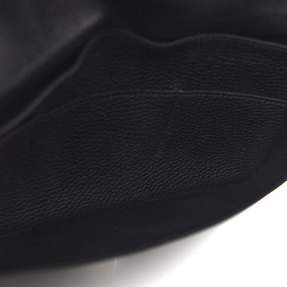 Hermes Togo Dogon Duo Wallet Black 5 of 11