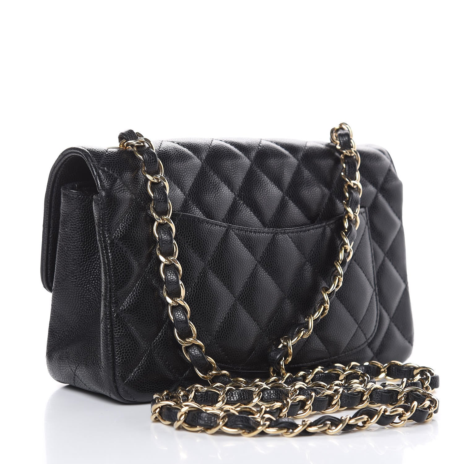 Chanel Caviar Quilted Mini Rectangular Flap Black 3 of 17