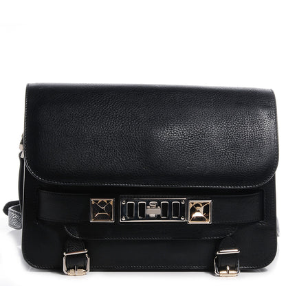 Proenza Schouler Leather PS11 Classic Shoulder Bag Old Matt Black 1 of 10