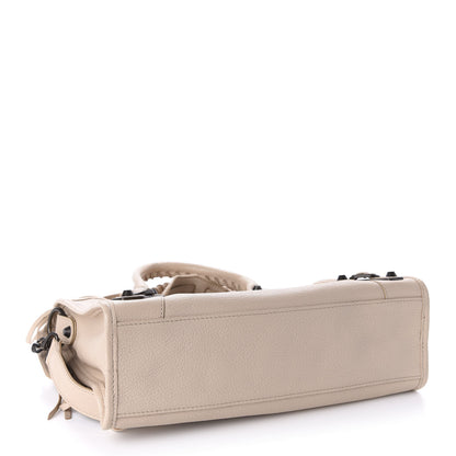 Balenciaga Chevre Classic Hardware Metallic Edge S City Beige Tapioca 4 of 10