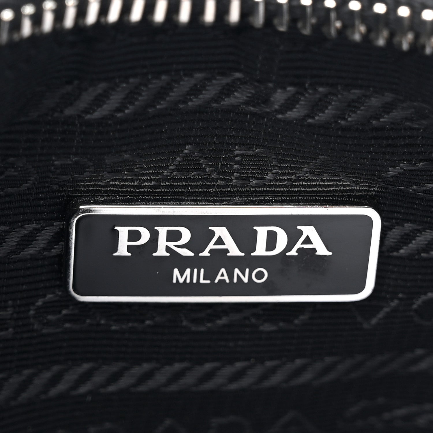 Prada Tessuto Nylon Saffiano Mini Re-Edition 2005 Bag Black 6 of 9