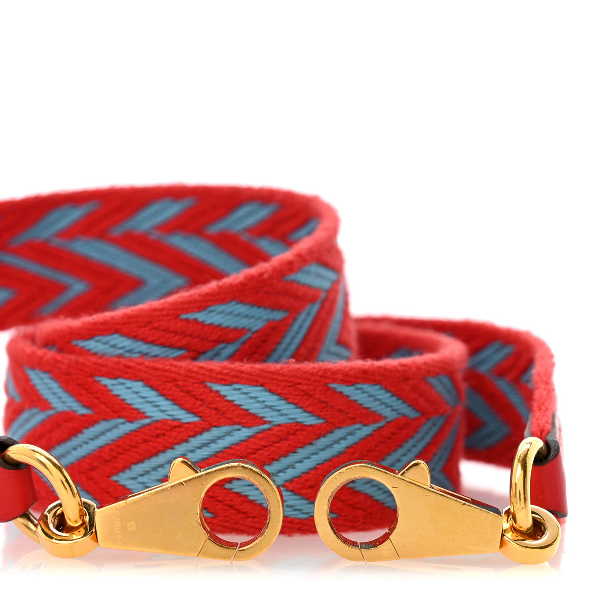 Toile Swift 25mm Sangle ZigZag Shoulder Strap Rouge de Coeur Bleu du Nord