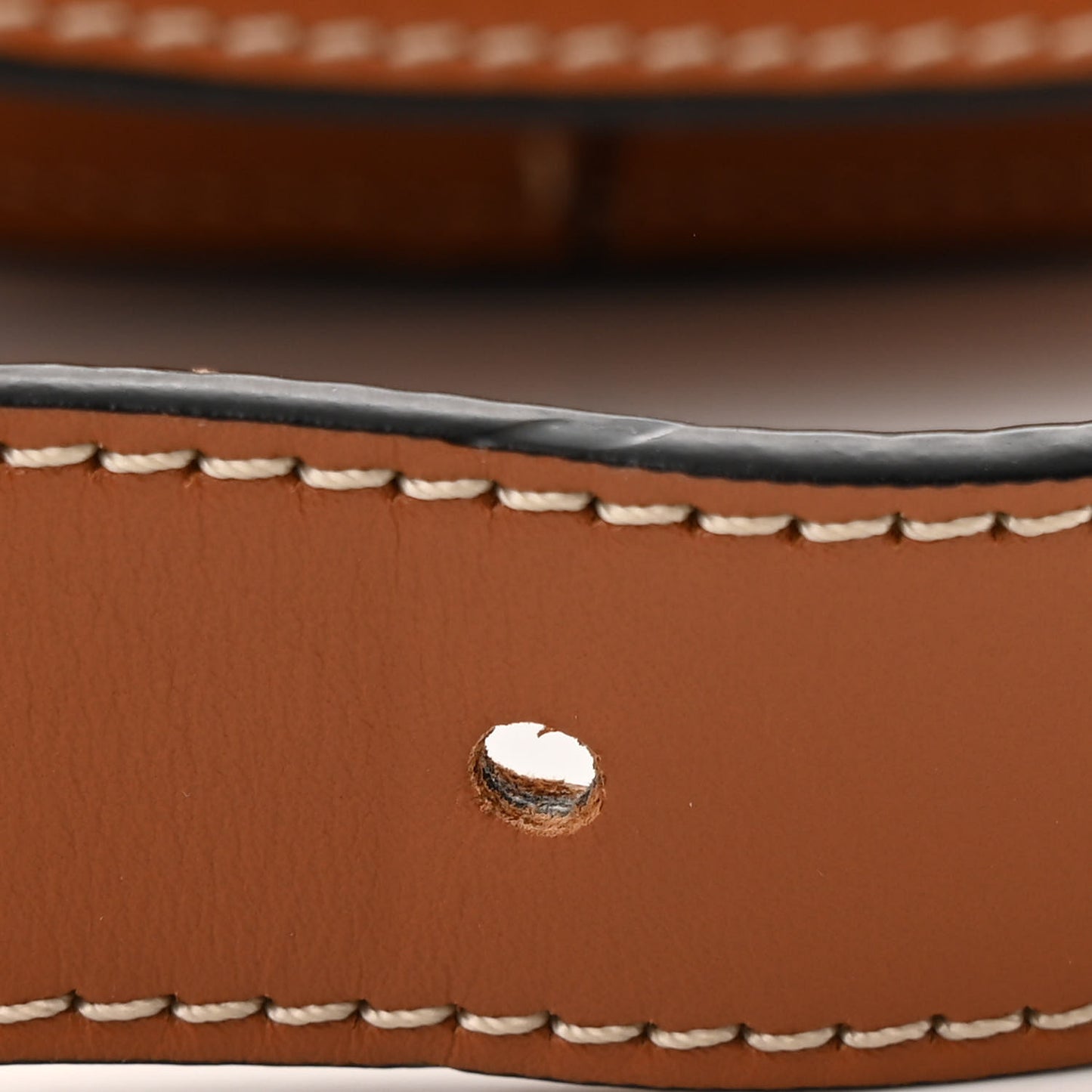 Calfskin Mini Gate Belt Bag Tan