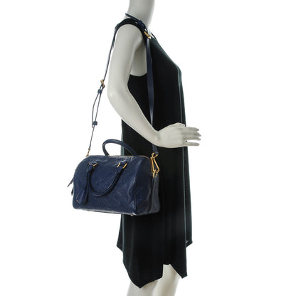 Louis Vuitton Empreinte Speedy Bandouliere 25 Celeste 2 of 7