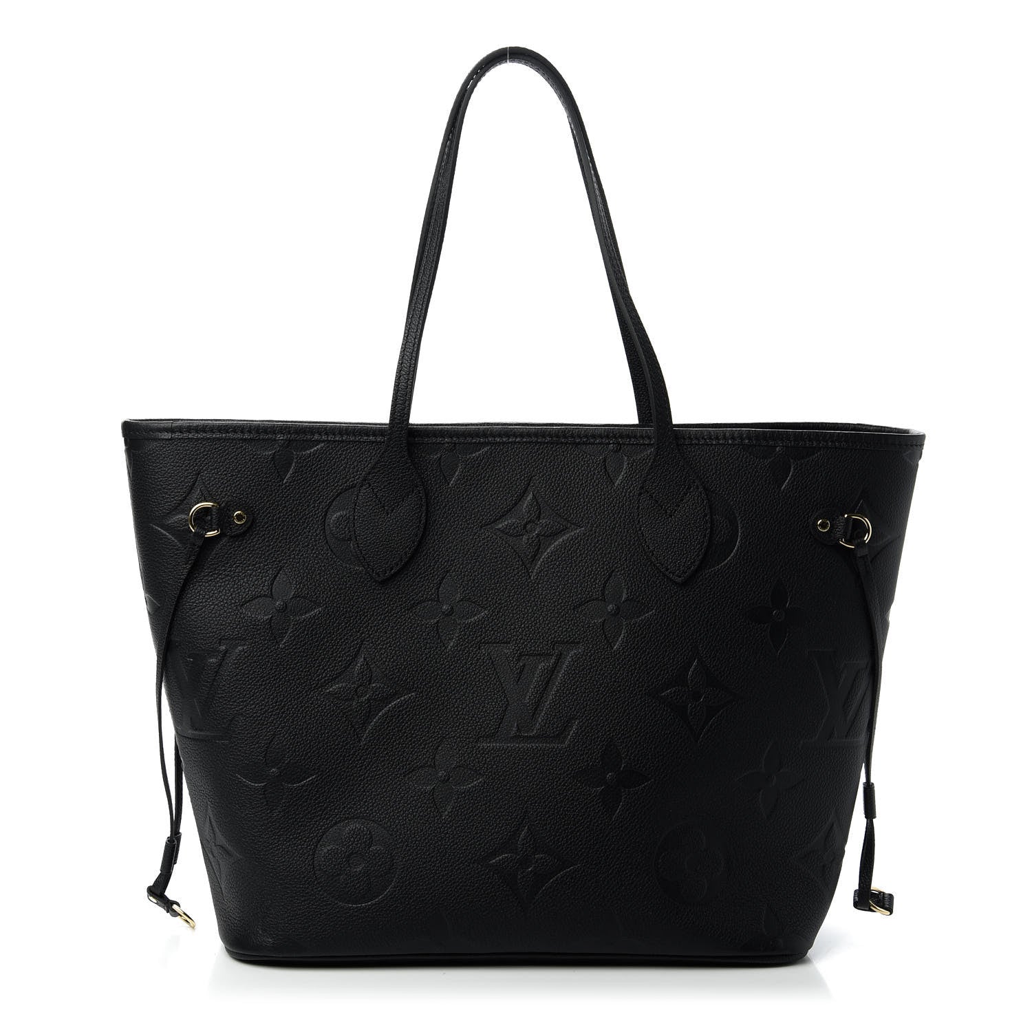 Louis Vuitton Empreinte Monogram Giant Neverfull MM Black 1 of 10