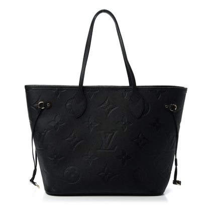 Louis Vuitton Empreinte Monogram Giant Neverfull MM Black 1 of 10