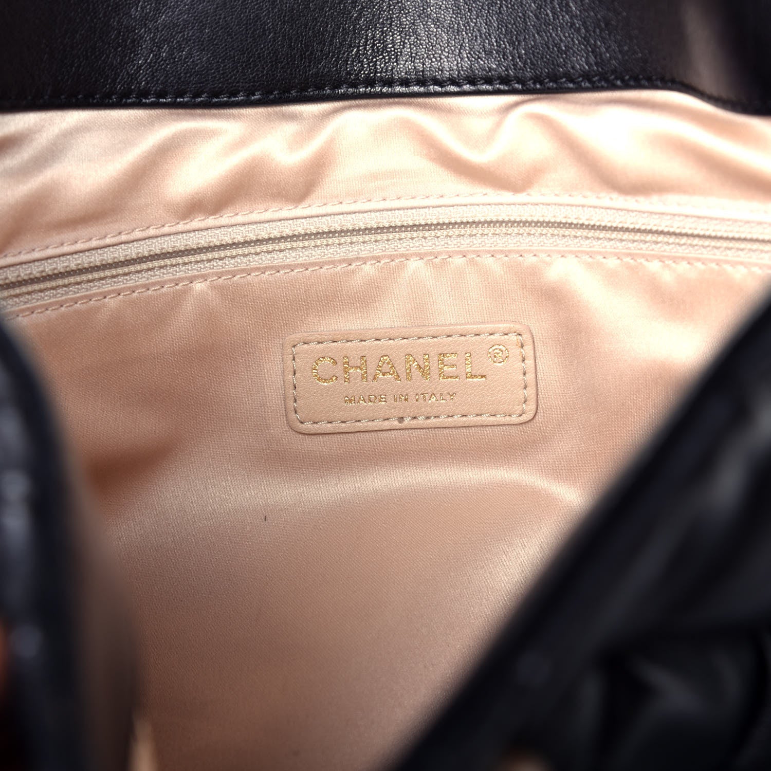 Chanel Lambskin Bubble Quilt Flap Bag Black 6 of 9