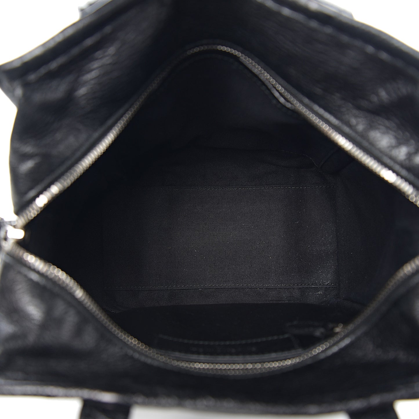Agneau XS Bazar Shopper Tote Black