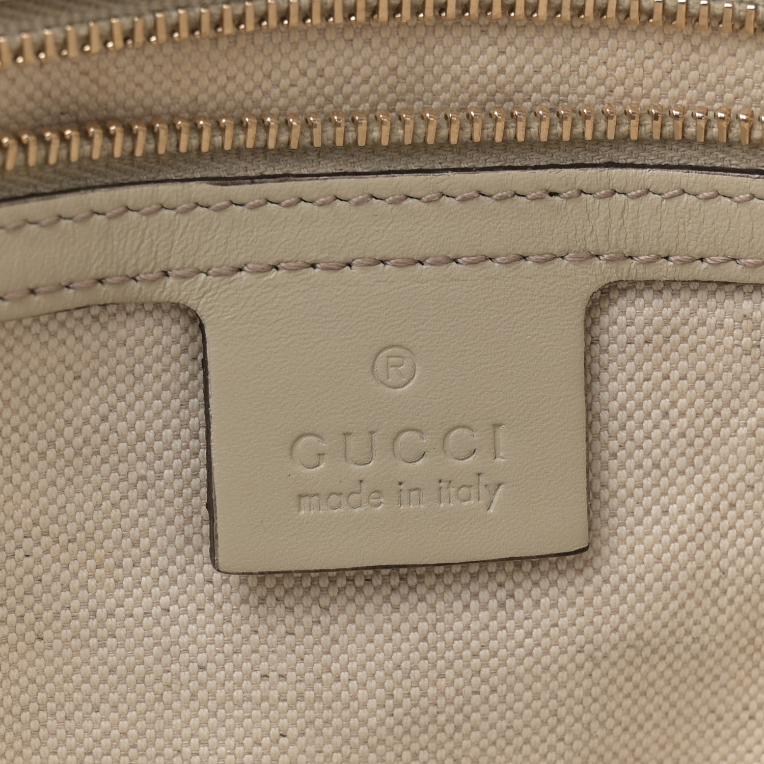 Gucci Monogram Heart Bit Charm Top Handle Tote Off White 6 of 14