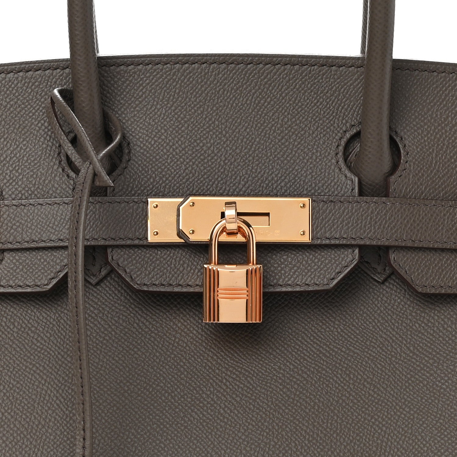 Hermes Epsom Birkin 30 Etain 8 of 10