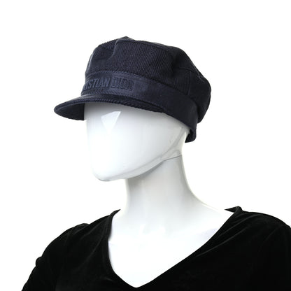 Christian Dior Cotton Baseball Cap 57 Navy 2 of 5