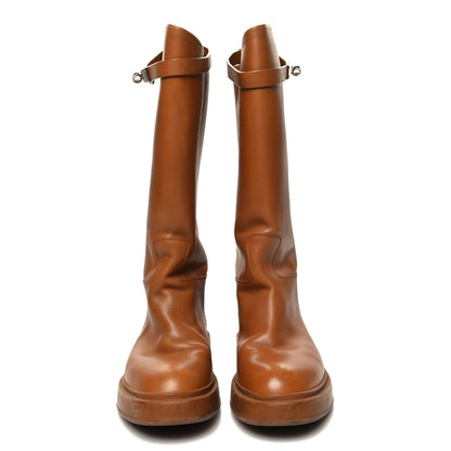 Hermes Calfskin Variation Jumping Boots 38 Naturel 2 of 13
