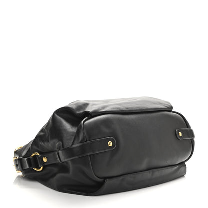 Prada Vitello Daino Hobo Inchiostro 3 of 8