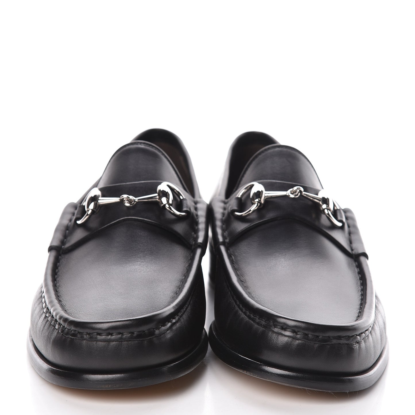 Calfskin Mens 1953 Horsebit Loafers 8.5 Black