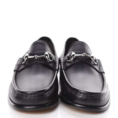 Gucci Calfskin Mens 1953 Horsebit Loafers 8.5 Black 2 of 16