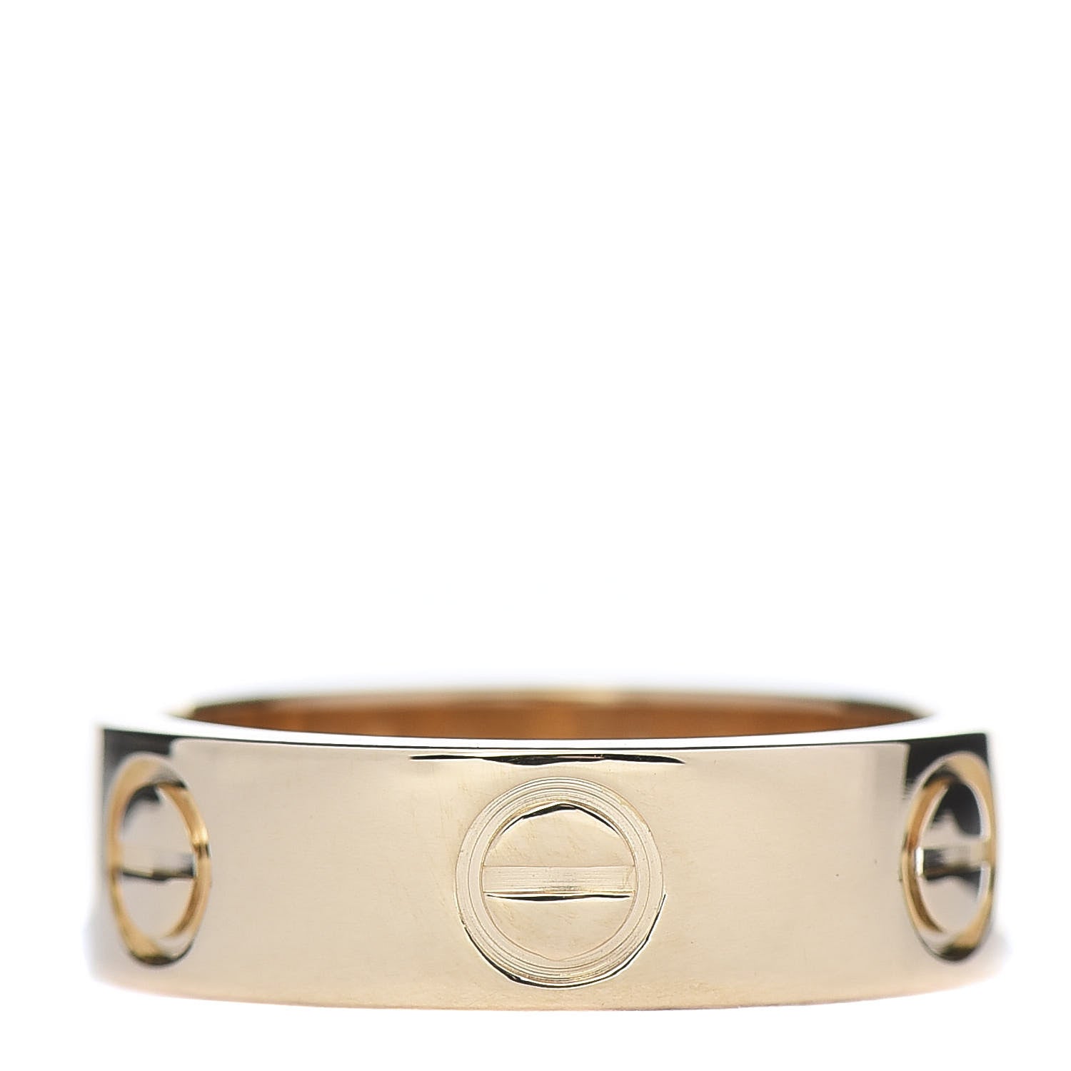 Cartier 18K Yellow Gold 5.5mm LOVE Ring 48 4.5 1 of 5
