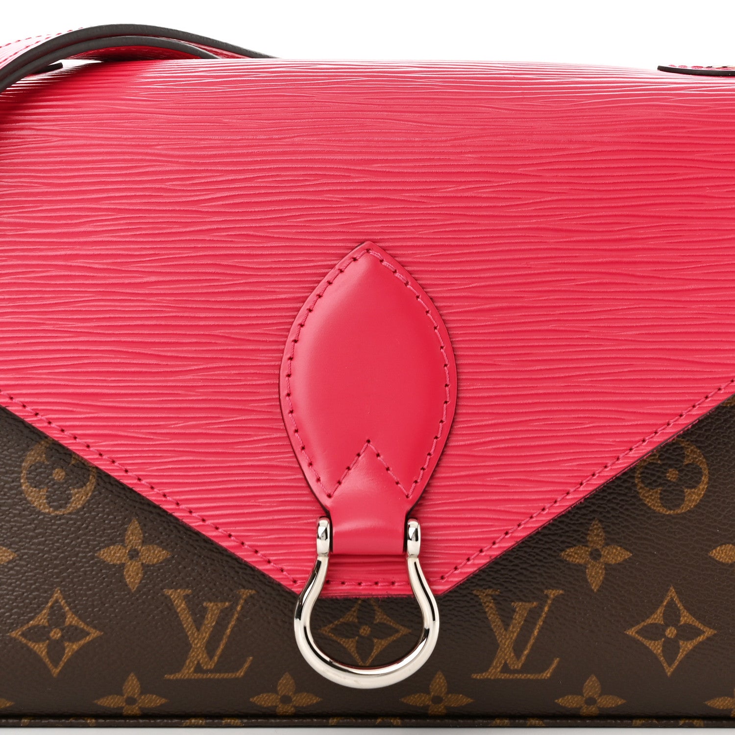 Louis Vuitton Monogram Epi Saint Michel Freesia 7 of 9