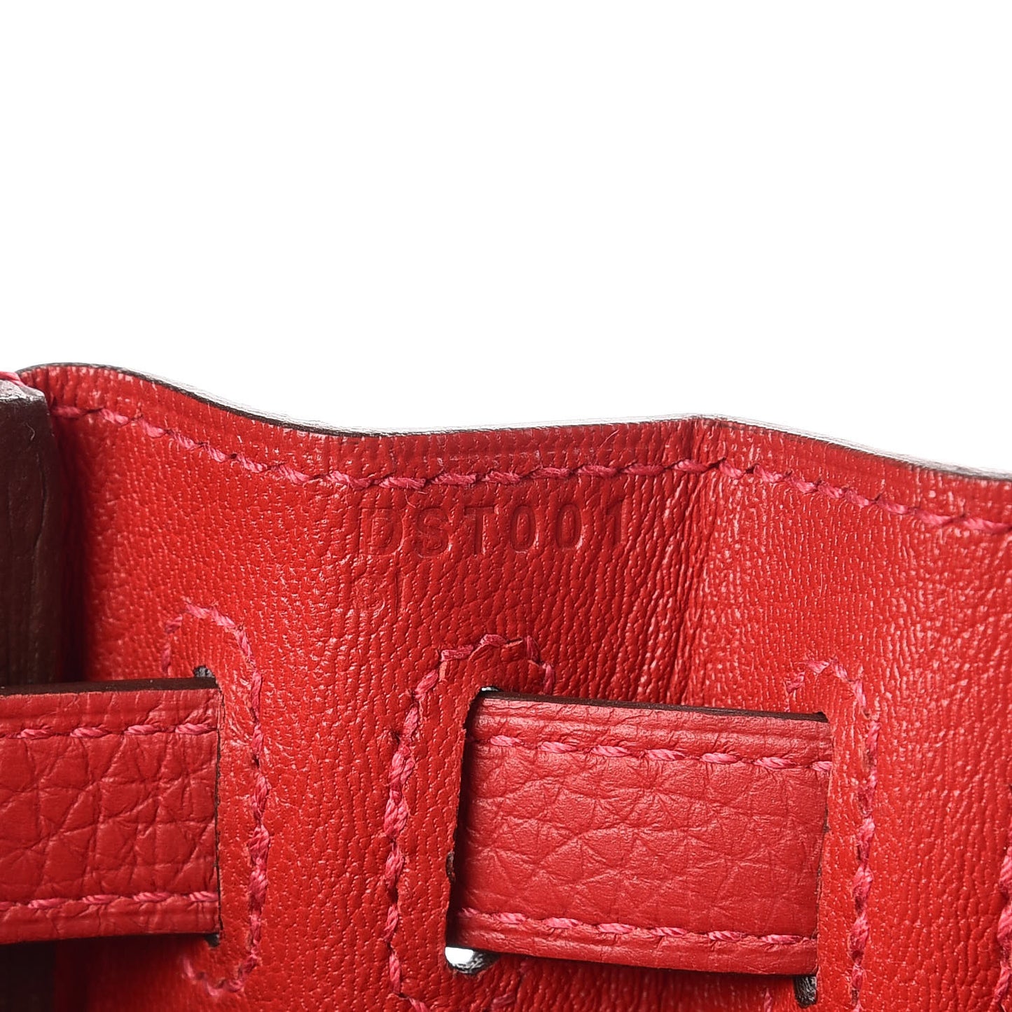 Togo Kelly Ado Backpack Rouge Casaque