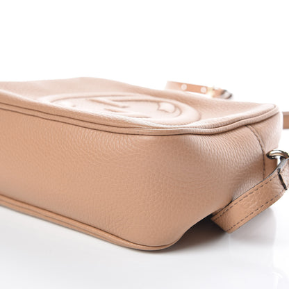 Gucci Pebbled Calfskin Small Soho Disco Bag Camelia 6 of 10